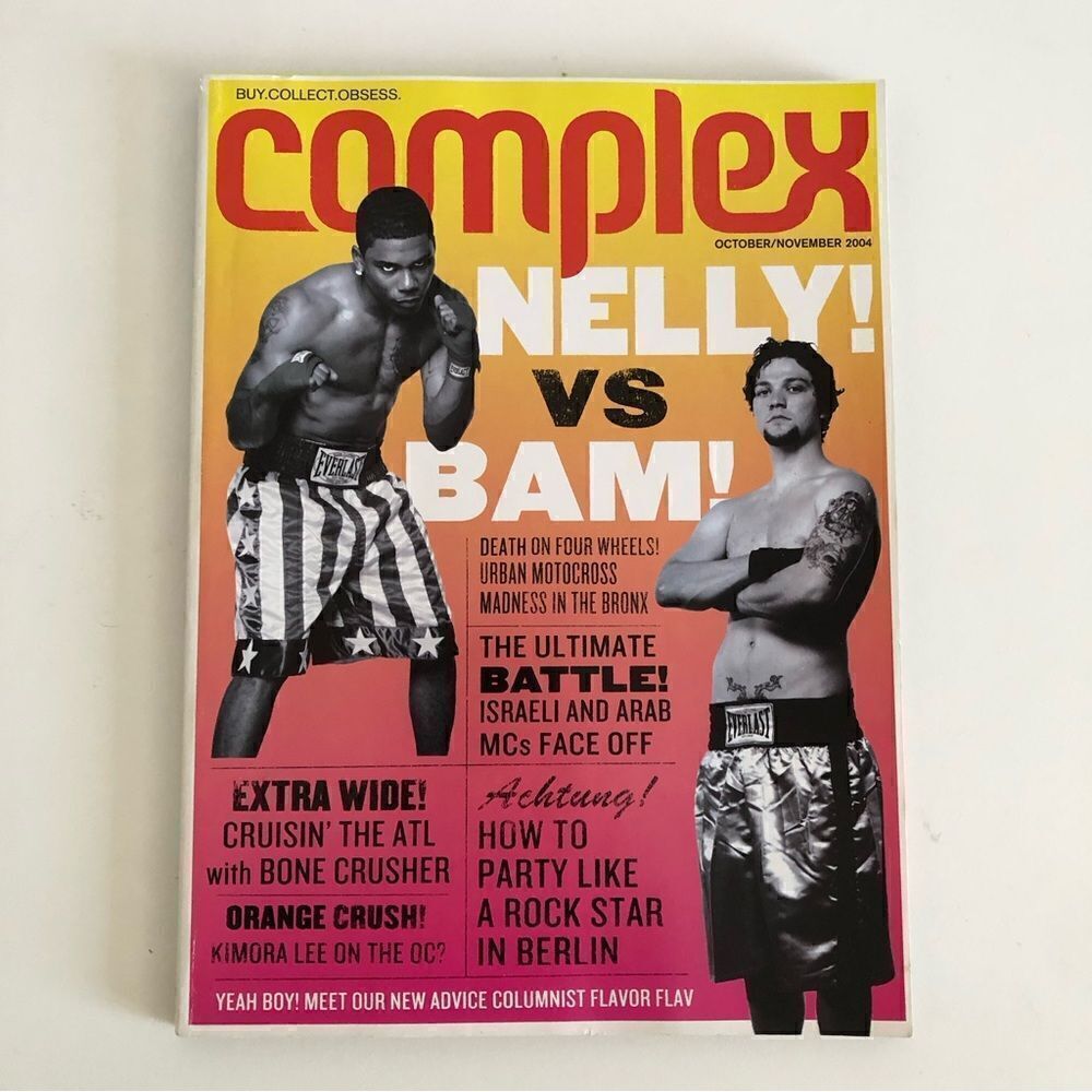 Complex Magazine October/November 2004 Nelly/Bam Rosario Dawson Marc Ekco